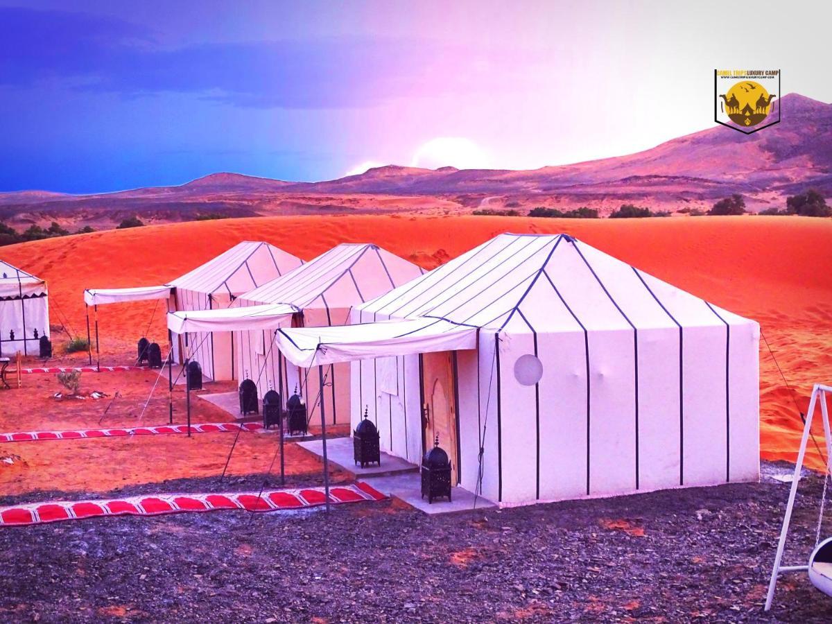 Camel Trips Luxury Camp Hotel Merzouga Exterior photo