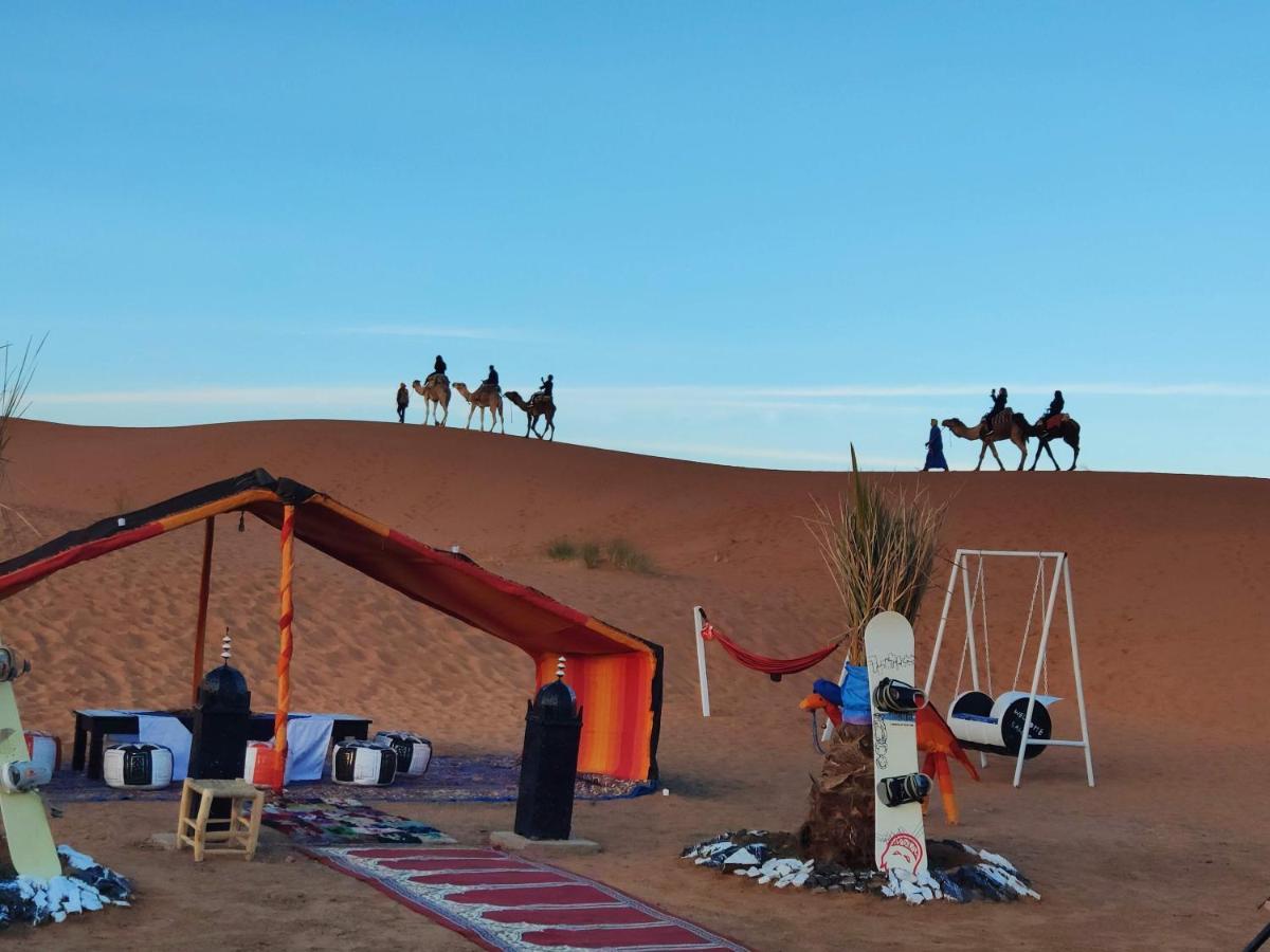 Camel Trips Luxury Camp Hotel Merzouga Exterior photo