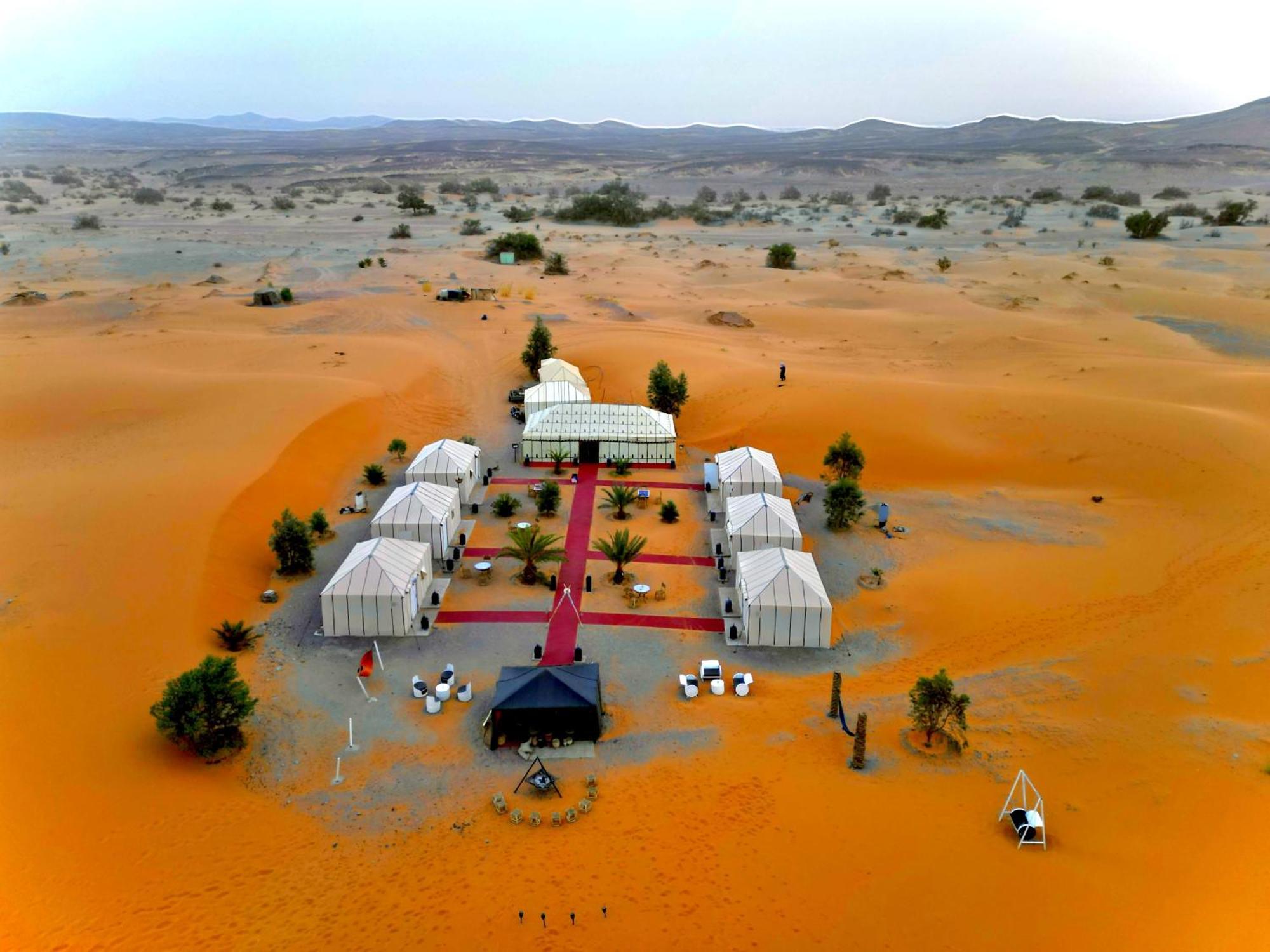 Camel Trips Luxury Camp Hotel Merzouga Exterior photo